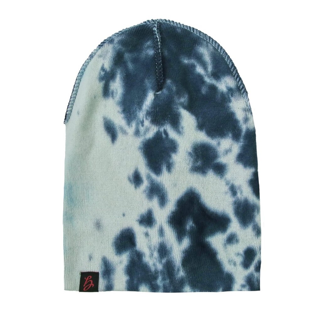 Cozy Sleek and Fitted Tie-Dye Knit Beanie for Effortless Style and Warmth Unisex - Picture 2 of 5